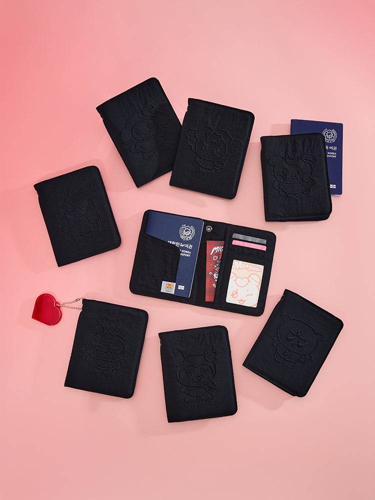 [PRE-ORDER] ATEEZ MIGHTEEZ x COLLER - Rock the Stage Passport Case [Lights On POP UP]