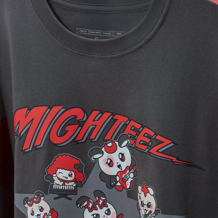 ATEEZ MIGHTEEZ x COLLER Rock The Stage T-shirt — official gallery image 4