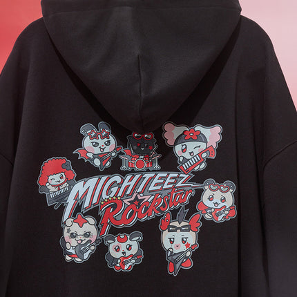 ATEEZ MIGHTEEZ x COLLER Rock The Stage zip-up hoodie — official gallery image 3