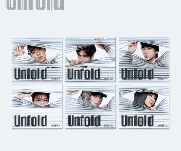 MONSTA X UNFOLD Digipack Ver | Buy Now | All 6 Members – Kpop Exchange