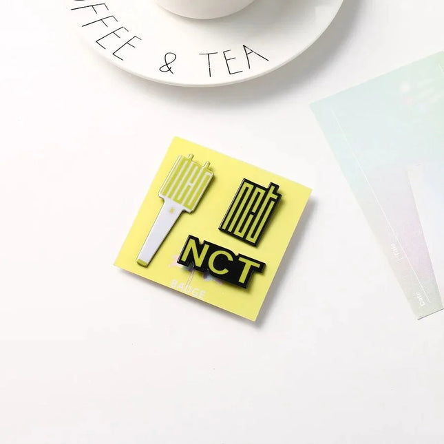 NCT Brooch Badge Pin 3pc/set