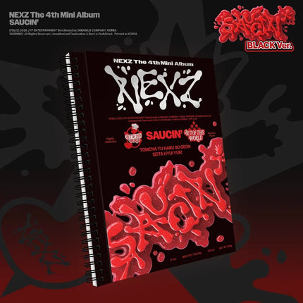 NEXZ - 4th Mini Album SAUCIN' [Photobook Ver.]