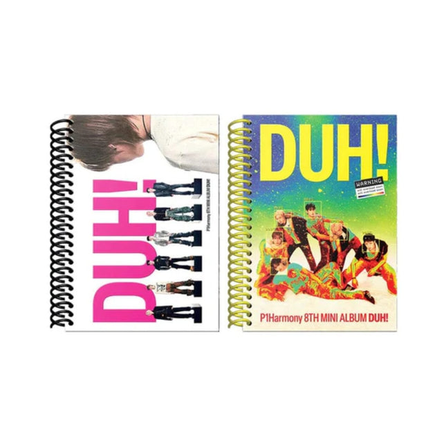 p1harmony 8th mini album duh! photobook version set