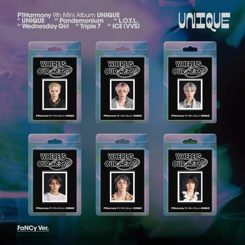  p1harmony unique 9th mini album fancy version 