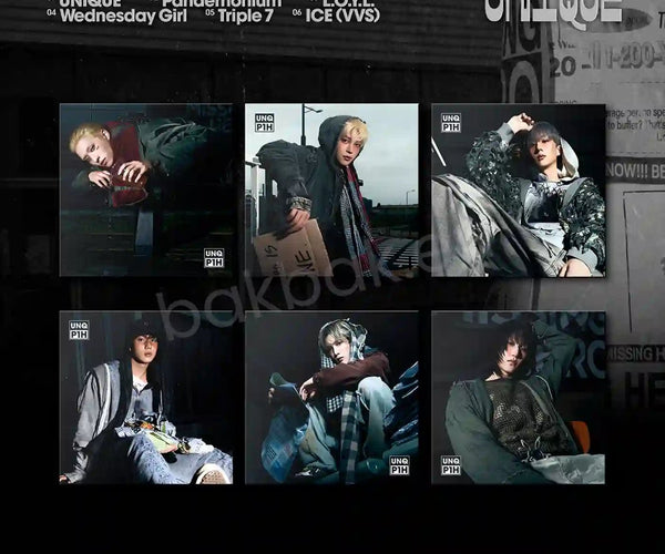 P1Harmony UNIQUE 9th Mini Album Member Compact Ver. | Pre-Order