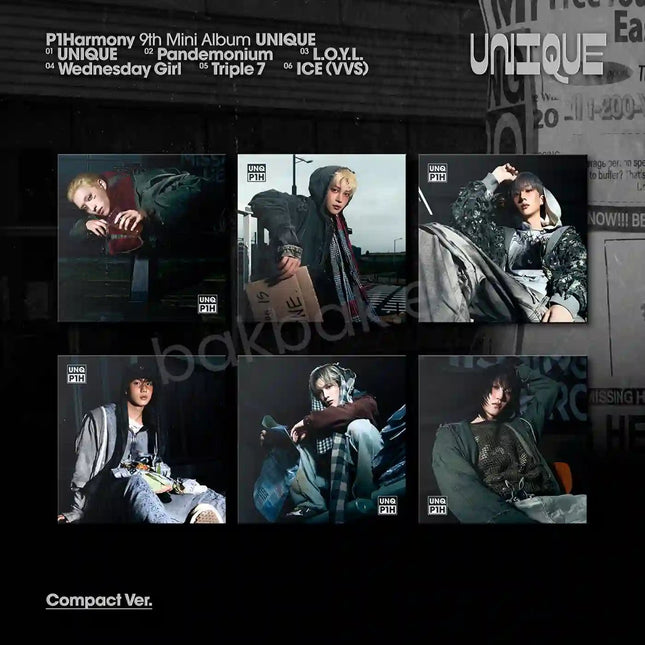P1Harmony – 9th Mini Album UNIQUE – Kpop Exchange P1Harmony – 9th Mini Album UNIQUE – Kpop Exchange
