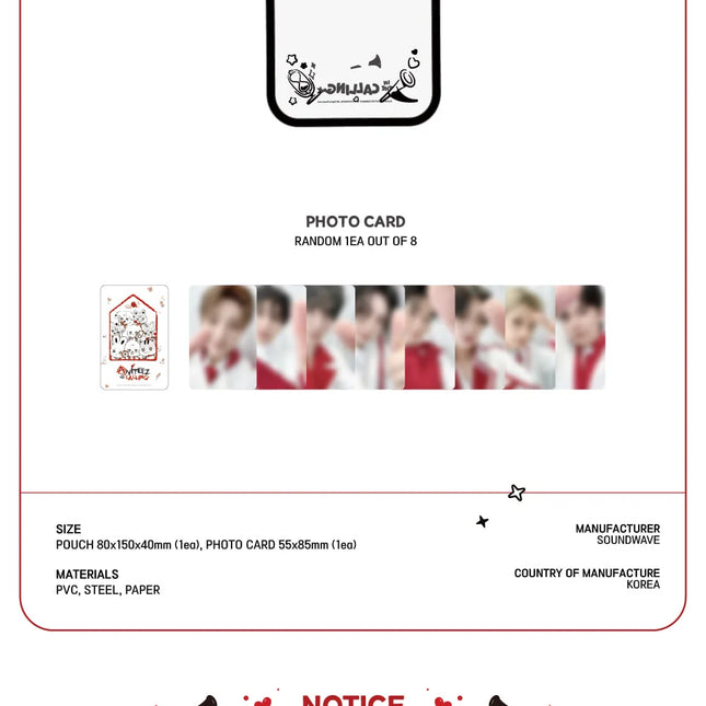 aniteez in the calling pvc doll pouch