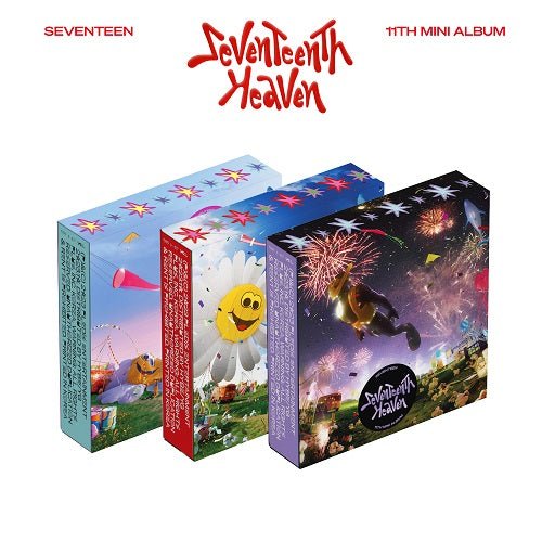 Seventeen 11th mini album Seventeenth Heaven cover art
