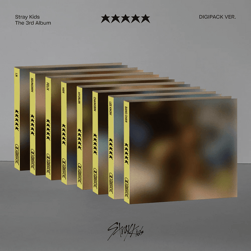 Stray Kids 3rd Album 5 Star Digipack Version