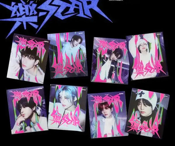 Stray Kids ROCK-STAR Album Postcard Version | 樂 STAR SKZ Album