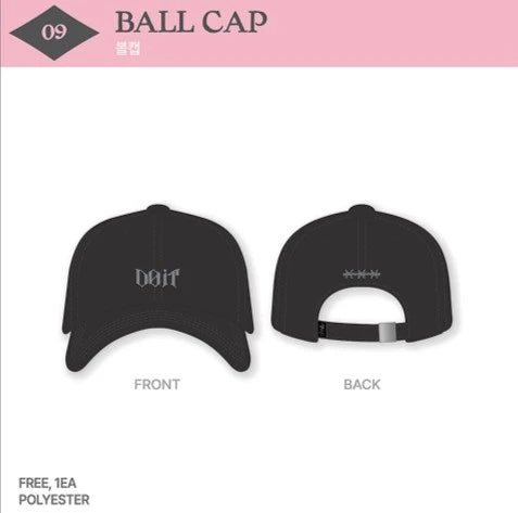 stray kids do it pop up mini ball cap, stray kids do it pop up ball cap, stray kids do it pop up merch, skz do it hat, stray kids cap, stray kids do it merch, kpop exchange stray kids