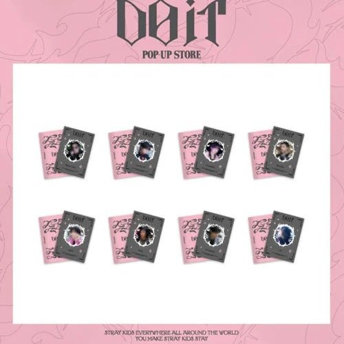 stray kids do it pop up mini sticker book, stray kids do it pop up merch, skz mini sticker book, stray kids sticker book, stray kids do it merch, skz do it pop up, kpop exchange stray kids