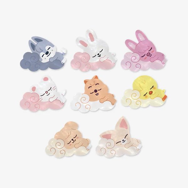 [PRE-ORDER] STRAY KIDS [RUN IT] SKZOO Acrylic Hair Clip + POB