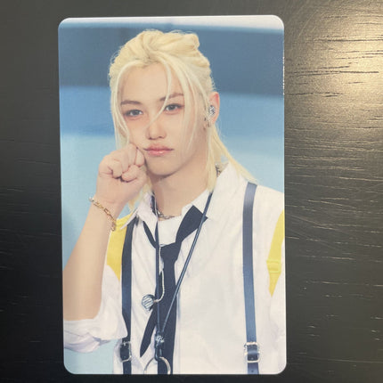 Stray Kids HMV POB, SKZ Toy World HMV photocard, Stray Kids Toy World HMV, Stray Kids Japan POB, SKZ HMV photocard set Design B, Stray Kids Fan Connecting 2024 HMV, Stray Kids SKZ Toy World HMV pre-order benefit USA, where to buy Stray Kids HMV photocard, Stray Kids SKZ Toy World HMV POB complete 8-member Design B photocard set laid out featuring Bang Chan Lee Know Changbin Hyunjin Han Felix Seungmin IN in colorful Toy World concept