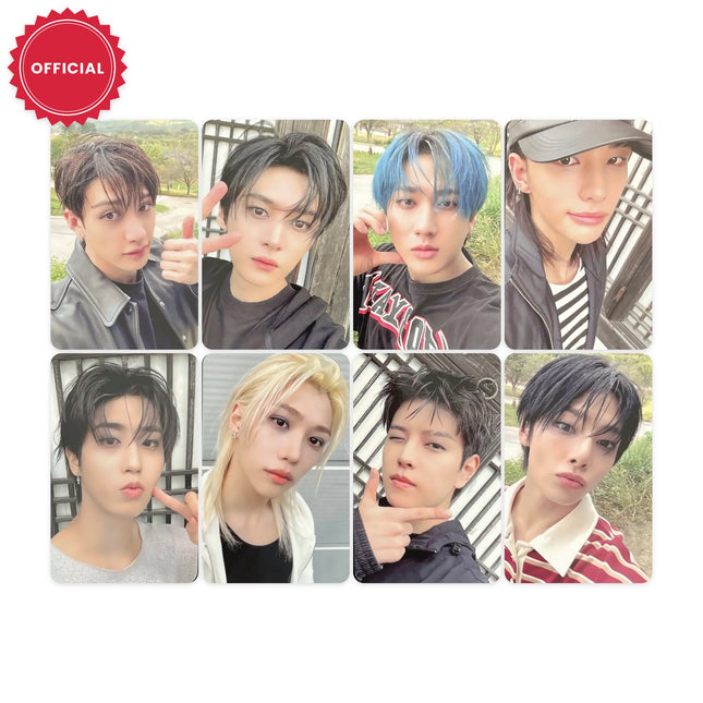 Stray Kids SKZHOP Hop Music Korea POB Photocard, Stray Kids SKZHOP Hop Music Korea POB, SKZHOP HOP POB photocard, Music Korea POB Stray Kids, Stray Kids official photocard, Official Stray Kids SKZHOP HOP Music Korea POB photocard product image from KPOP Exchange