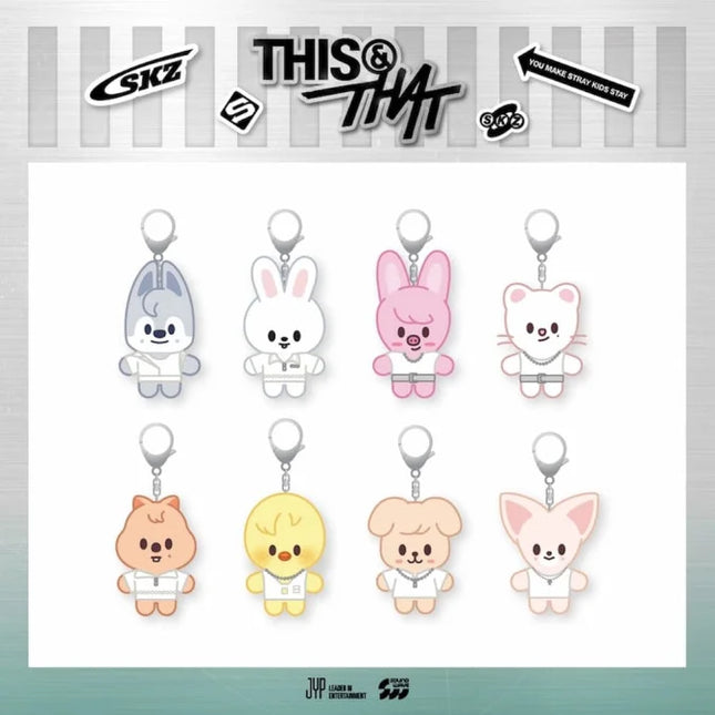 stray kids this and that pop up plush costume plush keyring
