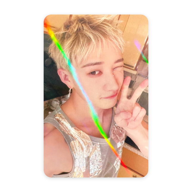 Stray Kids - This & That HMV Japan Lucky Draw POB Photocard (Version A - Holographic) - BANGCHAN official photocard, 55 x 85 mm