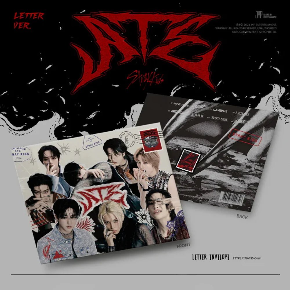 Stray Kids ATE (Letter Ver.) 9th Mini Album | Chk Chk Boom Stray Kids ATE (Letter Ver.) 9th Mini Album | Chk Chk Boom