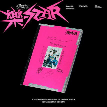 Stray Kids ROCK-STAR Standard, Stray Kids ROCK-STAR ROCK Version, Stray Kids ROCK-STAR ROLL Version, SKZ 樂-STAR, Stray Kids LALALALA album,  STAY, JYP Entertainment, 3RACHA, Bang Chan, Lee Know, Changbin, Hyunjin, Han, Felix, Seungmin, I.N, MEGAVERSE, LiSA Social Path