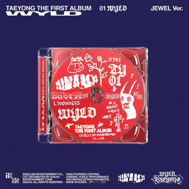 NCT Taeyong 1st Full Album Wyld Jewel Case Version Pre-Order 