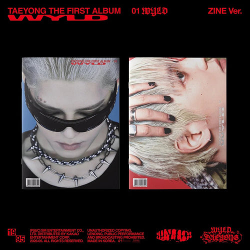 NCT Taeyong 1st Full Album WYLD Zine Version Pre-Order 