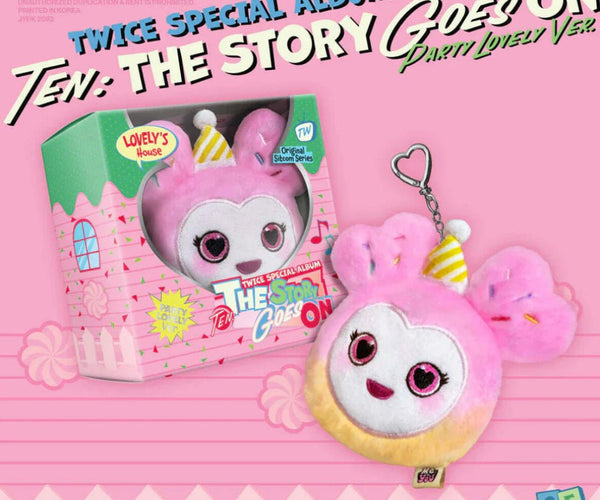 TWICE LOVELYS ツウィ10点セット(10月30日まで) TWICE - TEN: The Story Goes On [Party Lovely Ver] | KPOP Exchange