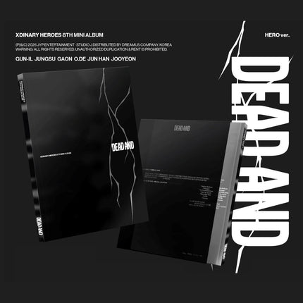 Xdinary heroes 8th mini album dead and photobook version Hero