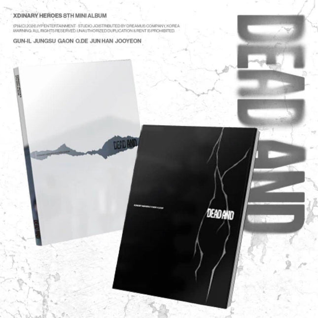 Xdinary Heroes 8th Mini Album Dead And Photobook Version 