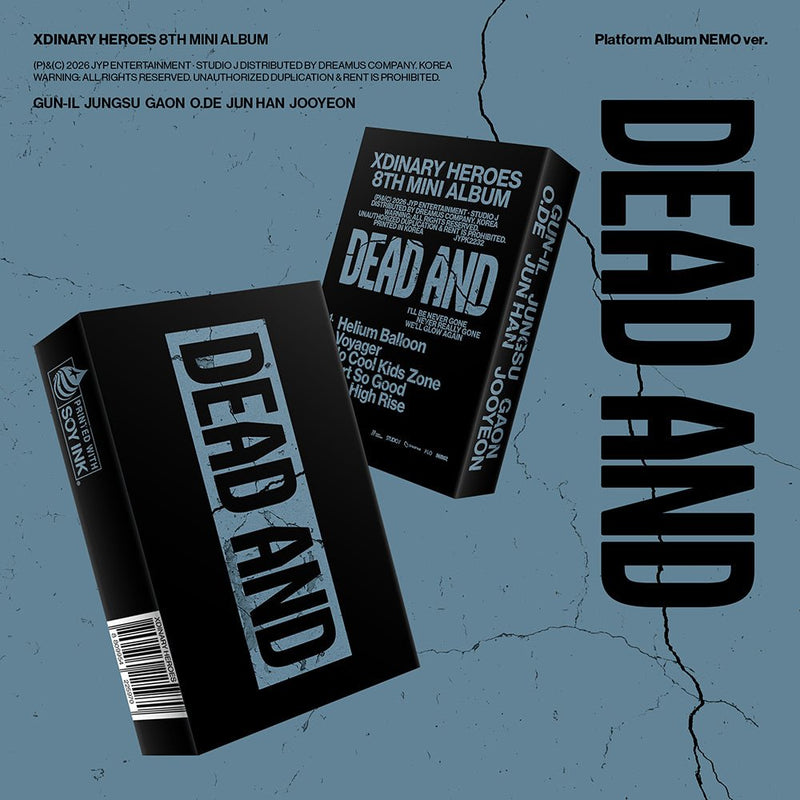 Xdinary Heroes - 8th Mini Album DEAD AND [Platform Album NEMO Ver.]