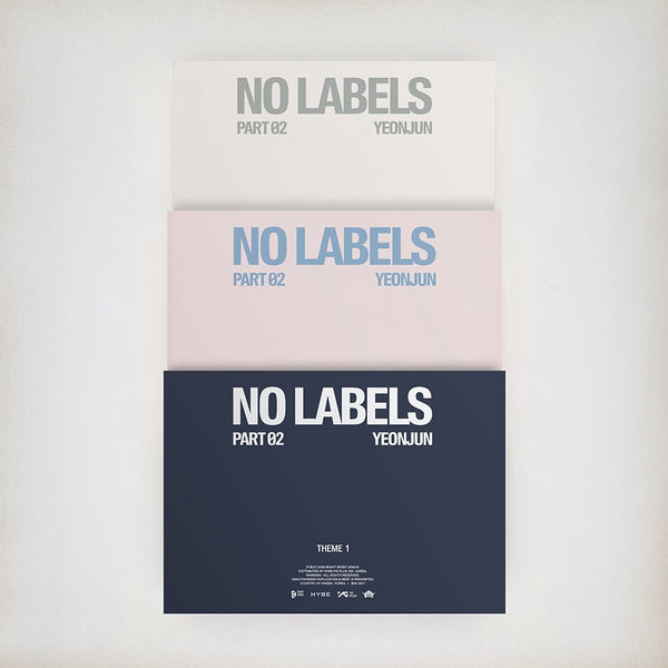 PRE-ORDER] YEONJUN NO LABELS PART 02 – Theme 1, 2, 3 | 64P