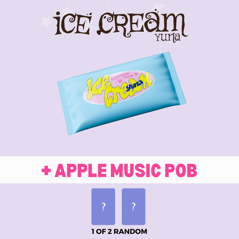 [PRE-ORDER] ITZY Yuna - 1st Mini Album ICE CREAM [Ice Cream Ver] + POB