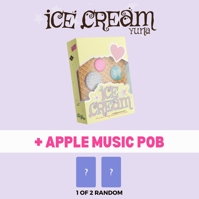 [PRE-ORDER] ITZY Yuna - 1st Mini Album ICE CREAM [Mini Bag (MD) Ver] + POB
