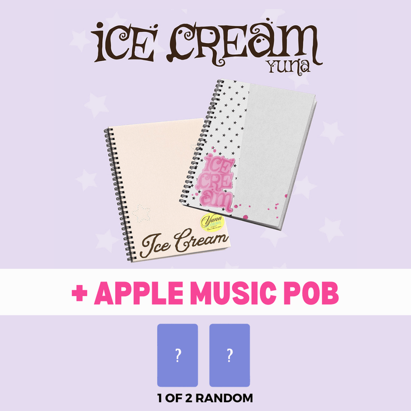 [PRE-ORDER] ITZY Yuna - 1st Mini Album ICE CREAM [Photobook Ver] + POB