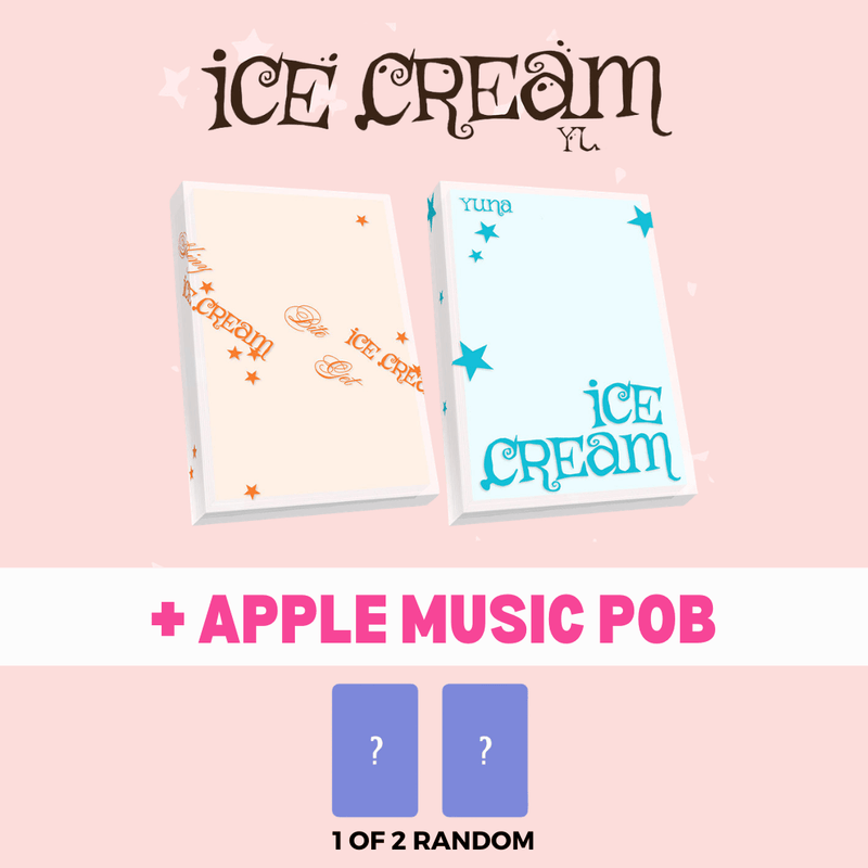 [PRE-ORDER] ITZY Yuna - 1st Mini Album ICE CREAM [POCAALBUM Ver] + POB
