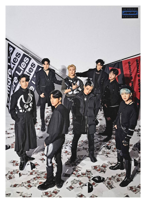 ATEEZ The World Ep.1 Official Poster A Ver
