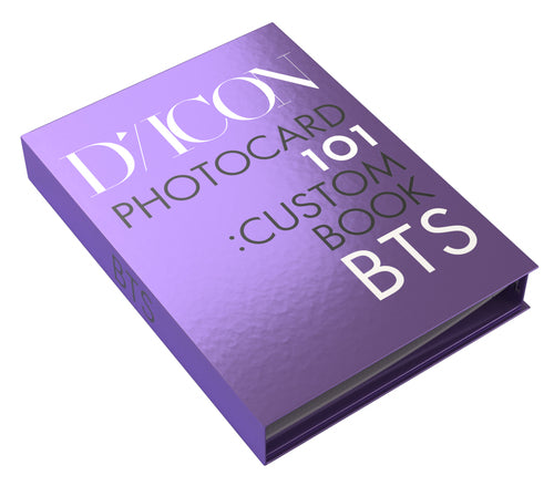 BTS DICON Photocard 101 Custom Book