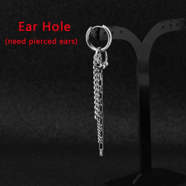 BTS Suga Paper Chain Dangle Earrings