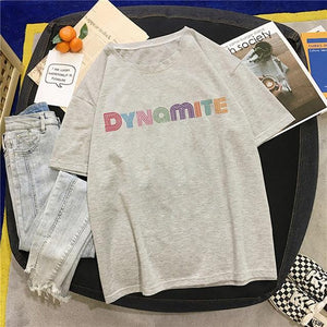 BTS DYNAMITE Women's T-Shirt - Kpop Exchange