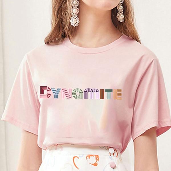 BTS DYNAMITE Women's T-Shirt - Kpop Exchange