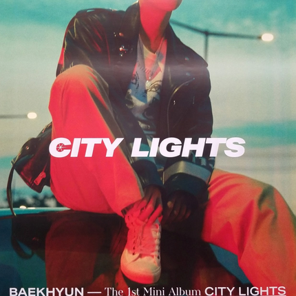 Baekhyun City Lights Official Poster Night