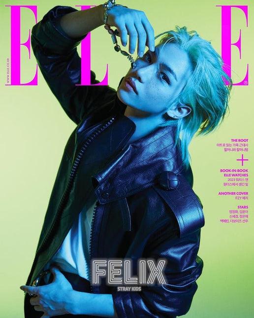 Stray Kids Felix Magazine ELLE 2023-05