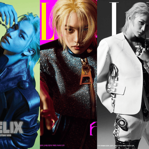 Stray Kids Felix Magazine ELLE 2023-05