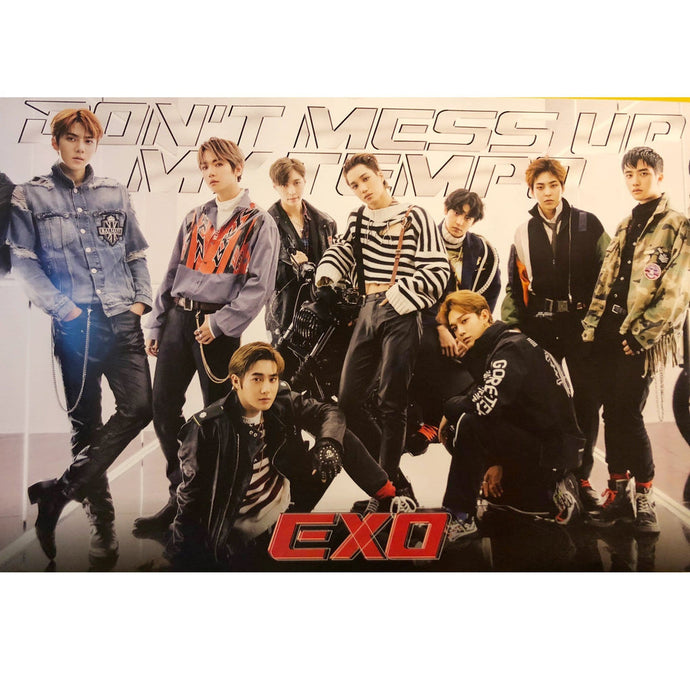 EXO Don't Mess Up My Tempo Official Poster (Vivace Ver)
