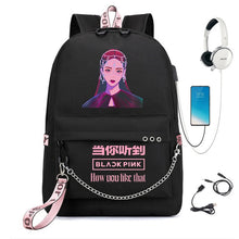 Load image into Gallery viewer, BLACKPINK Backpack for School