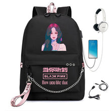 Load image into Gallery viewer, BLACKPINK Backpack for School