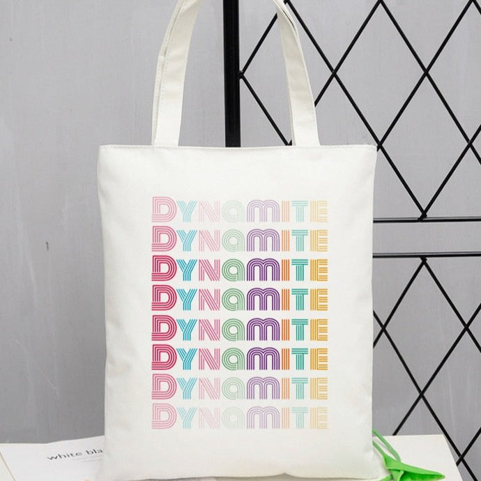 BTS Dynamite Tote Bag