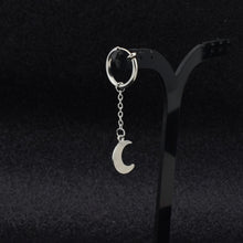 Load image into Gallery viewer, bts moon earrings