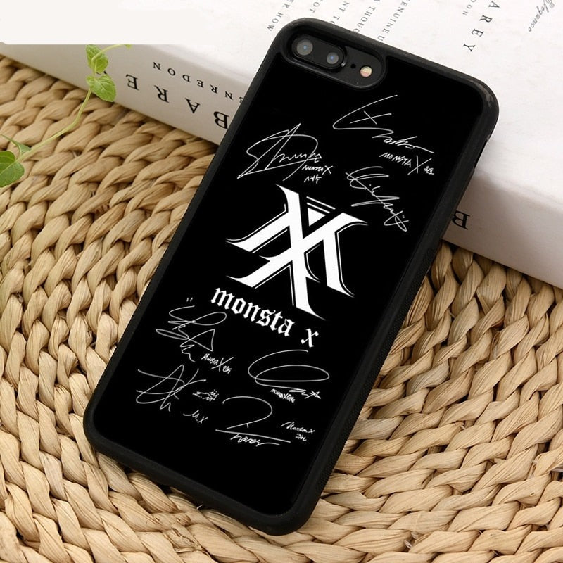 MONSTA X with Signature Phone Case For iPhone