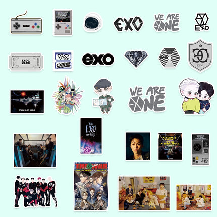 EXO Member Sticker Pack 