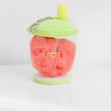 Load image into Gallery viewer, BT21 Tata Baby Boucle Bubble Tea Doll Bag Charm 